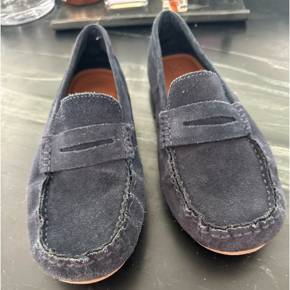 Zara suede moccasins